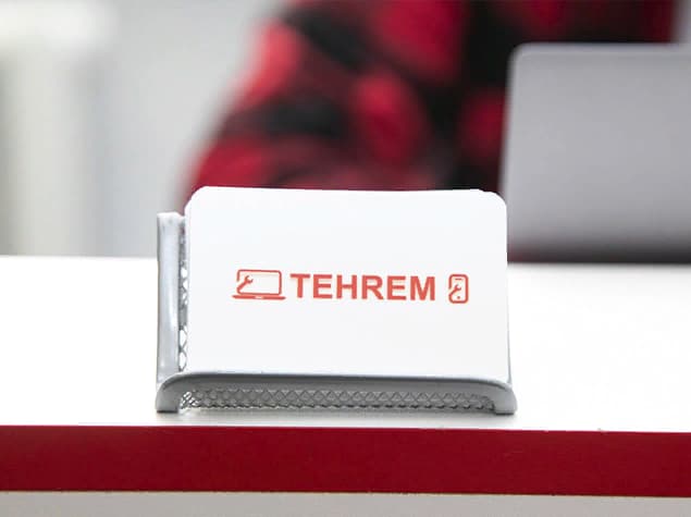 Фото подставки с визитками tehrem