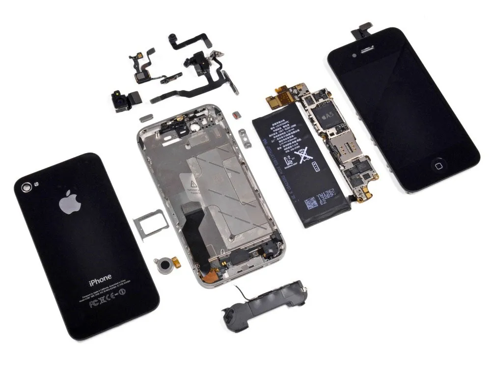 Iphone 4s в разобранном виде