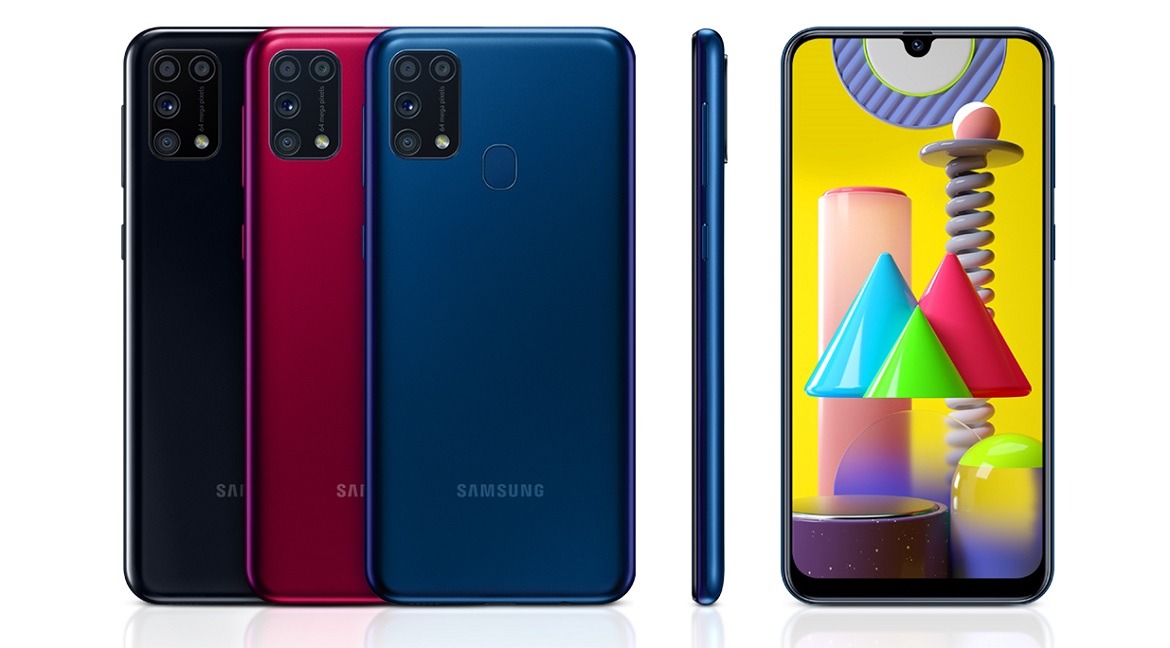 Samsung galaxy m31 в разных цветах