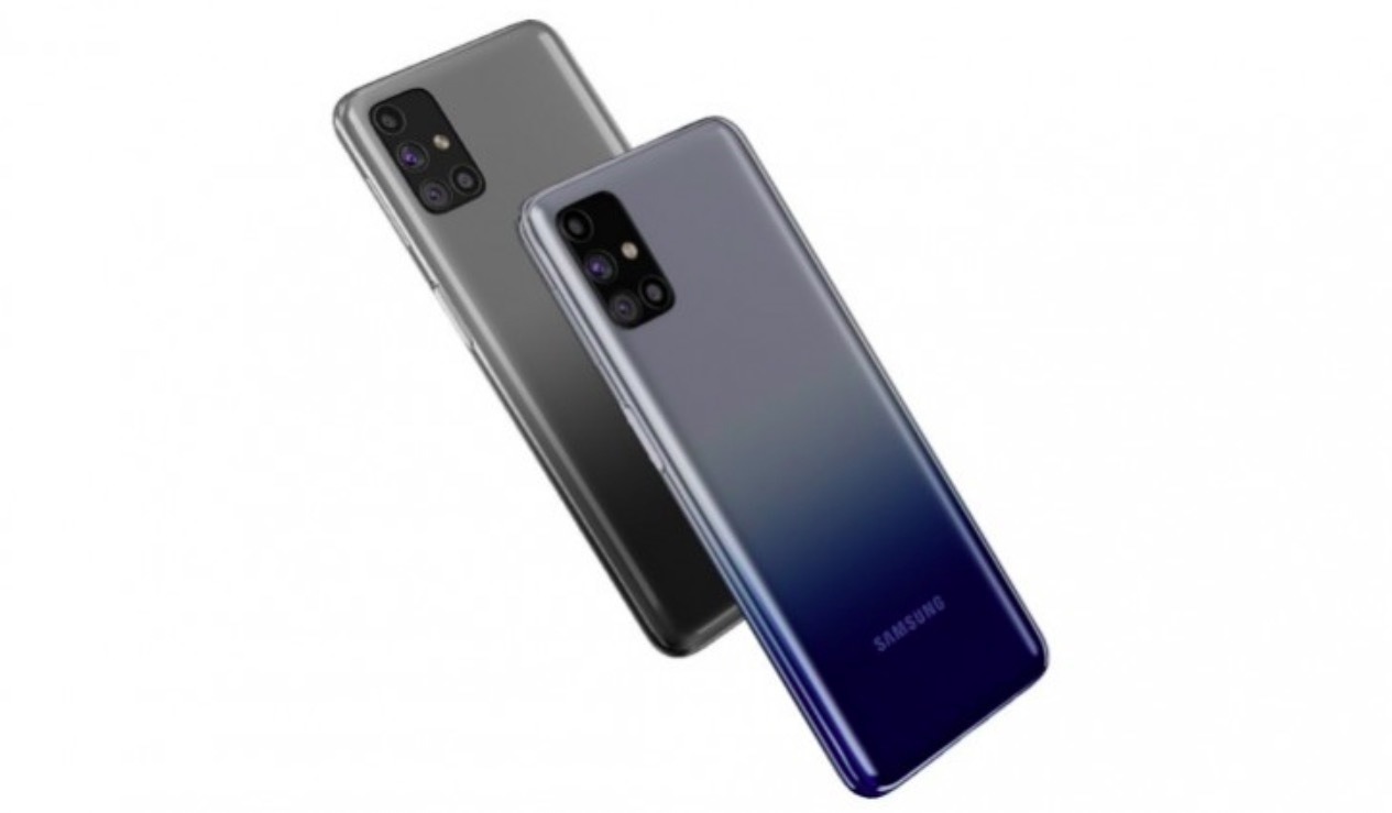 Samsung Galaxy M31S вид сзади