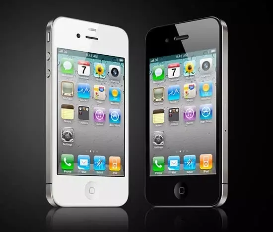 Смартфон iPhone 4 в разных цветах