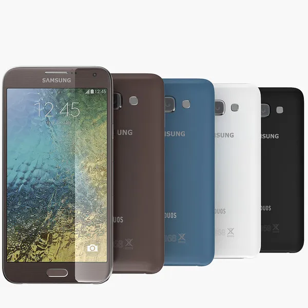 Смартфон Samsung Galaxy E7 в различных цветах