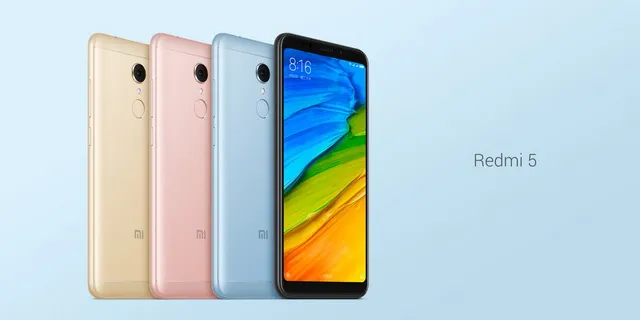 Смартфон Xiaomi Redmi 5 Plus в различных цветах