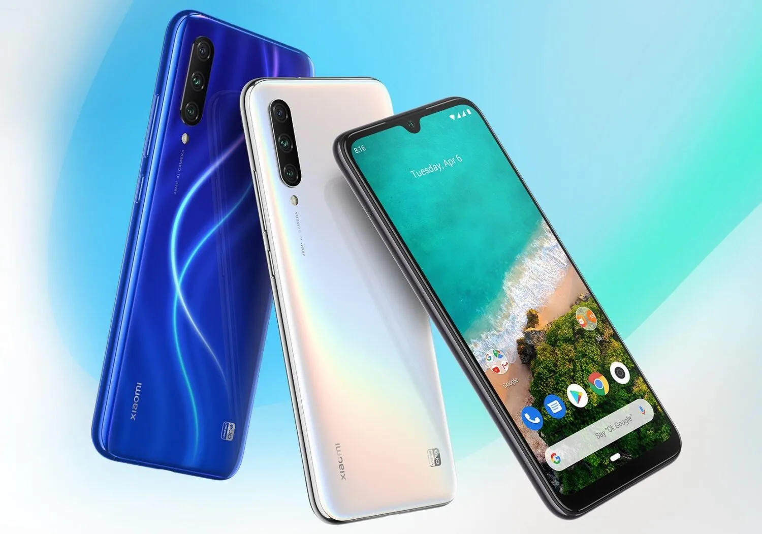 Смартфон Xiaomi Redmi Mi A3 в различных цветах