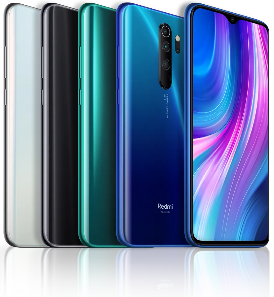 Смартфон Xiaomi Redmi Note 8 Pro в различном цвете