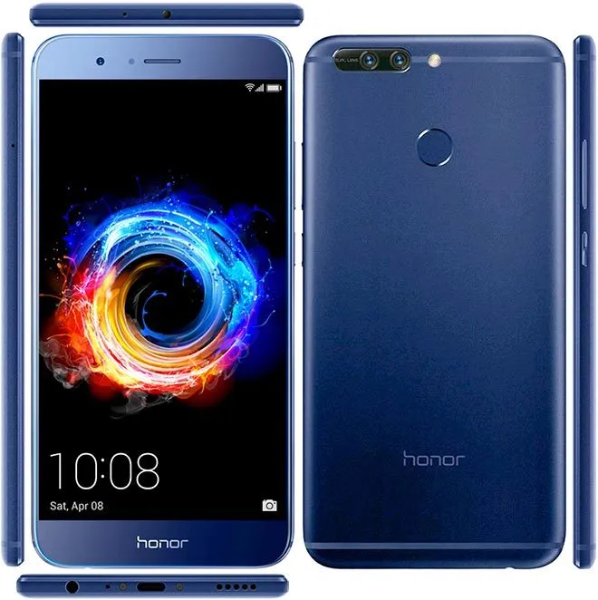Телефон Honor 8 с разных сторон