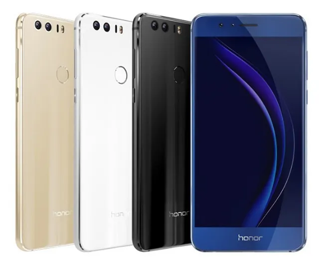 Телефон Honor 8 в разных цветах