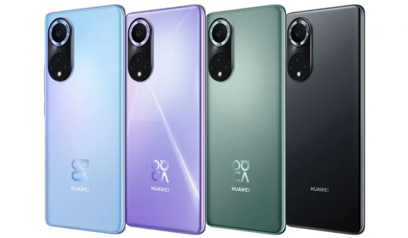 Телефон Huawei Nova 9 в разных цветах
