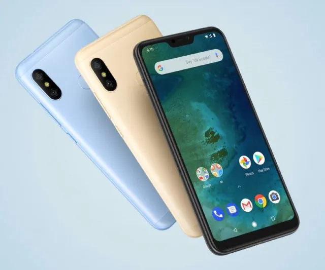 Телефон Xiaomi Mi A2 Lite в различных цветах