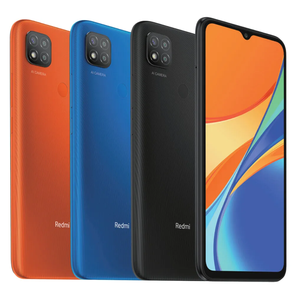 Телефон Xiaomi Redmi 9C в различных цветах