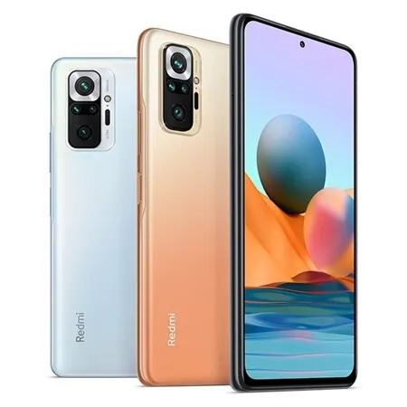 Телефон Xiaomi Redmi Note 10 в различных цветах