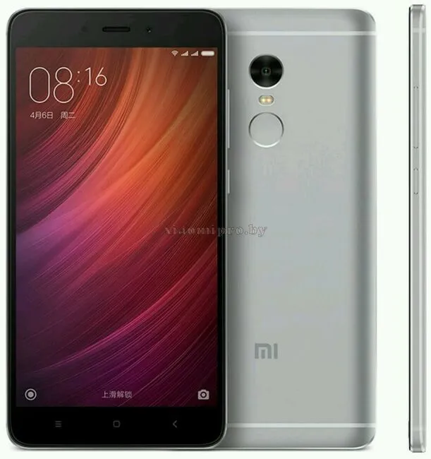 Телефон Xiaomi Redmi Note 4x с разных сторон