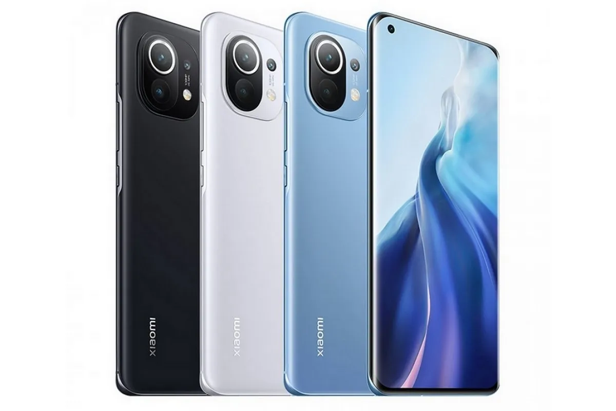 Xiaomi Mi 11 в разных цветах фото