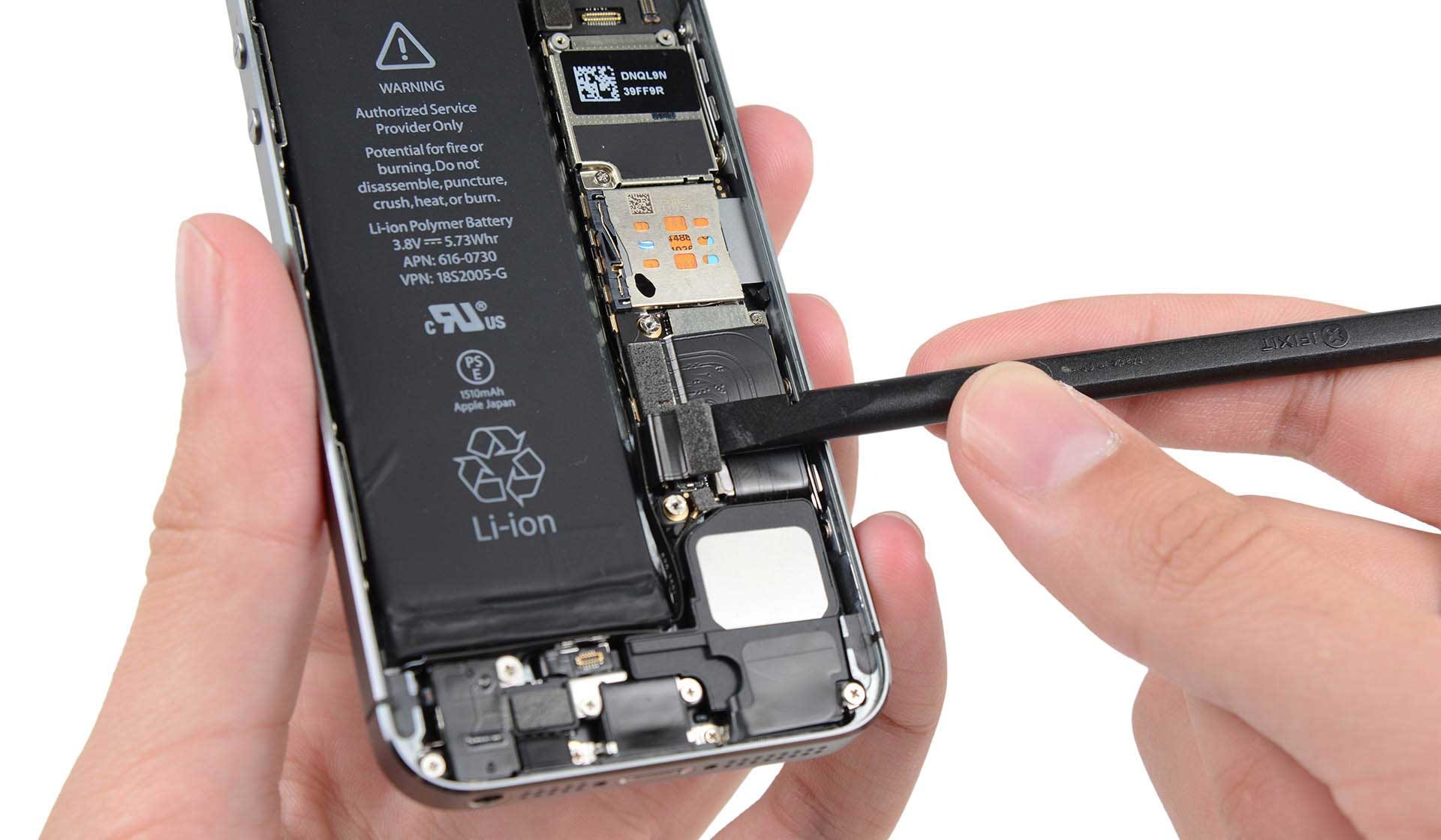 Замена аккумулятора iPhone 5S